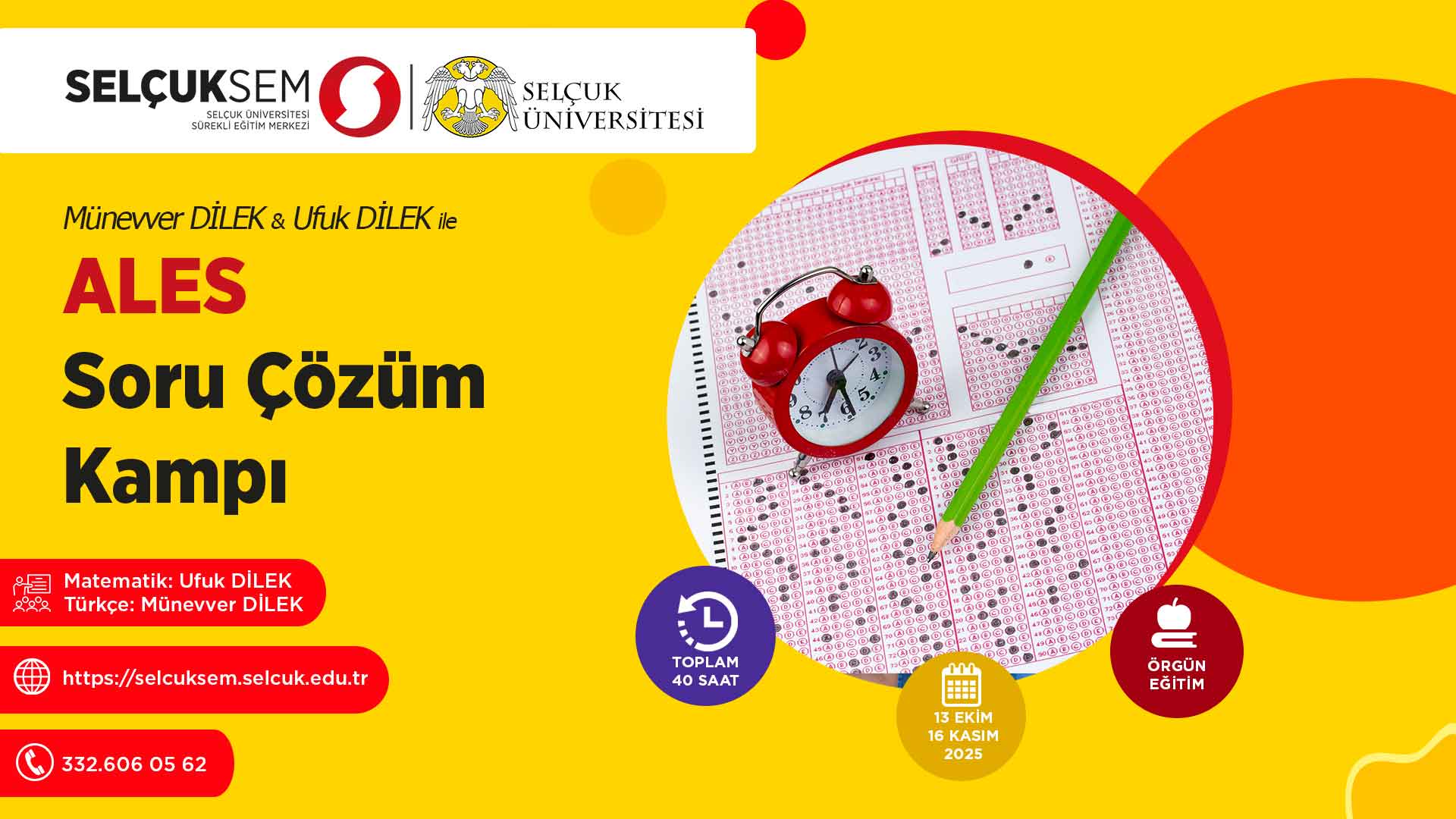ALES Soru Çözüm Kampı